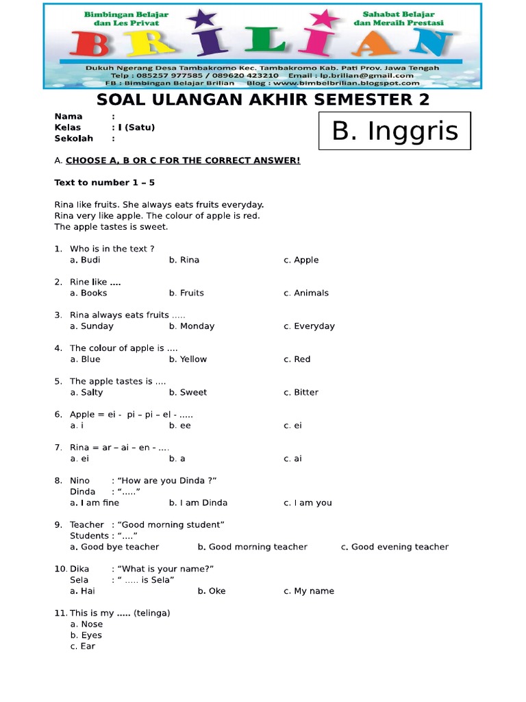 5 Rahasia Belajar Cepat Soal Kelas 3 SD Semester 1 Agar Anak Makin Pintar di Sekolah