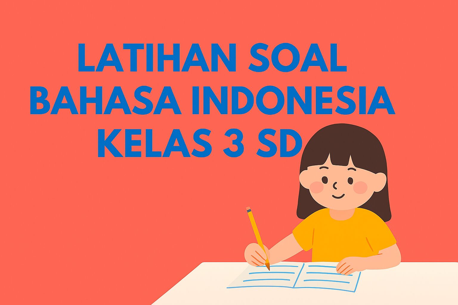 5 Contoh Soal Kisi-Kisi C1 Bahasa Indonesia Kelas 3 SD yang Wajib Dikuasai Sebelum STS 2026