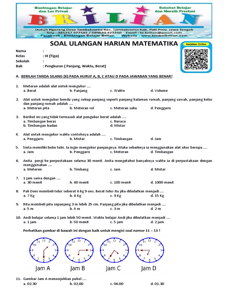 5 Contoh Soal Kmnr Kelas 3 SD yang Sering Muncul, Wajib Tahu Sebelum Terlambat!