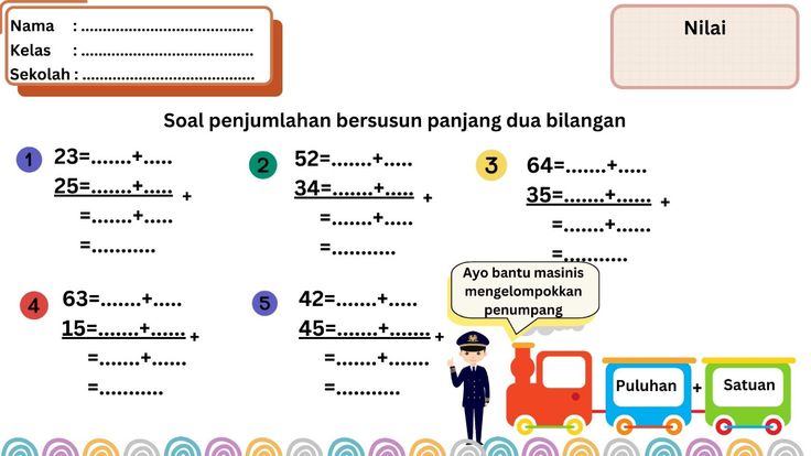 7 Rahasia Contoh Soal Penjumlahan Panjang Kelas 1 yang Bikin Anak Suka Matematika