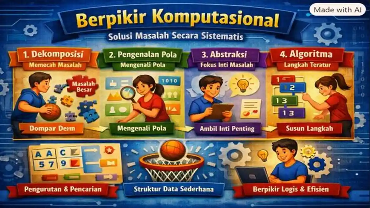 Ringkasan Materi Informatika Kelas 7 SMP Bab 1 Berpikir Komputasional Ringkasan Materi Informatika Kelas 7 SMP Bab 1 Berpikir Komputasional