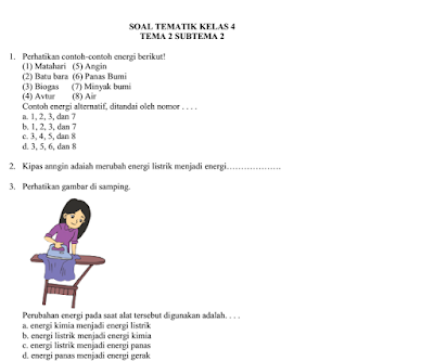 Terbukti Rahasia Menguasai kumpulan soal kelas 4 tema 2 subtema 2 Sebelum Ujian Dimulai