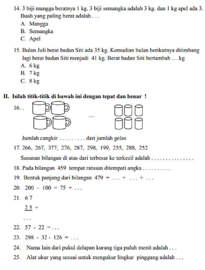 Wajib Tahu Bocoran Soal UAS PKN Kelas 3 Semester Genap Agar Nilai Anak Sempurna Wajib Tahu Bocoran Soal UAS PKN Kelas 3 Semester Genap Agar Nilai Anak Sempurna
